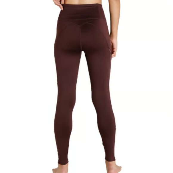 PUMA Exhale Mesh Curve Brown Full Length Yoga Legging--L--NWT - Picture 9 of 15